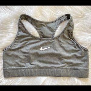 Nike Dri-FIT swoosh sports bra. Size L